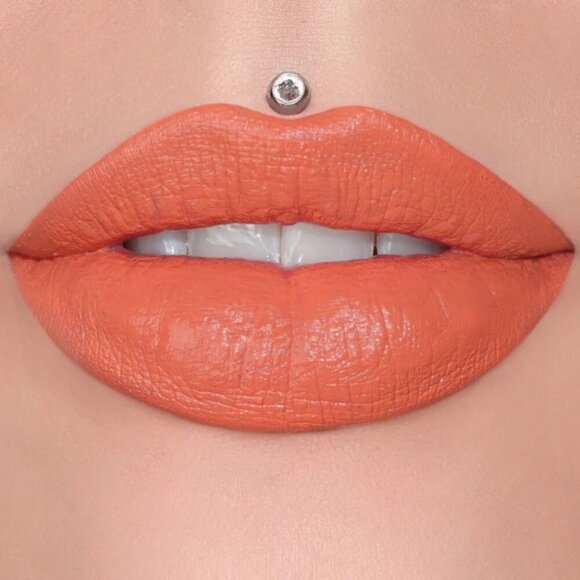 Jeffree Star Velvet Trap Lipstick - Wyoming Iced Tea (Peach Terracotta) - NWB - Picture 1 of 7
